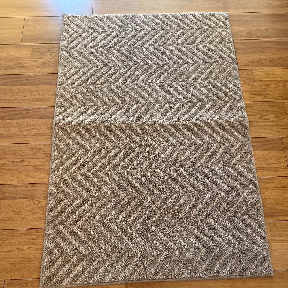 Seventh Studio Brown Floral Accent Rug NWT
